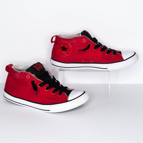 red converse footlocker